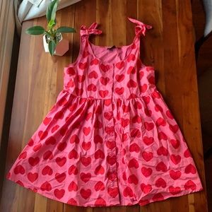 Lazy oaf | heart tie dress | never worn | 14